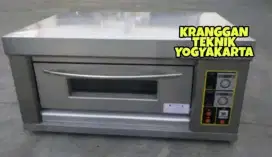 (KRANGGAN TEKNIK)oven gas baking 1 deck 1 tray pemanggang roti
