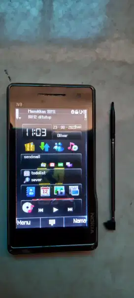 Hp Nokia N9 batangan langka Normal + stik pen