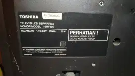 Toshiba LCD TV 19