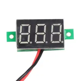 voltmeter mini pengukur tegangan DC 12v