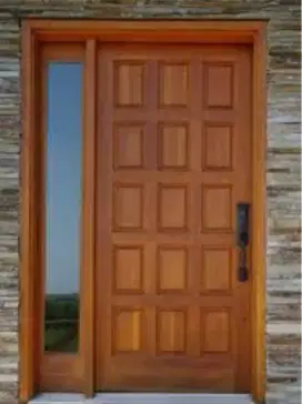 Kusen pintu kayu jati