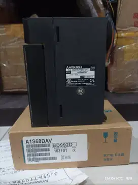 PLC MITSUBISHI MELSEC D atau A Converter Unit Model A1S68DAV