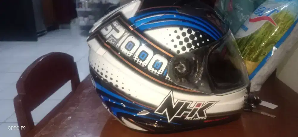 NHK GP 1000 Biru full face