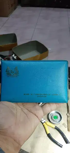 koin koleksi singapore 1977