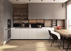 Kitchen set dapur, kitchen set cafe, upgrade furniture dapur modern