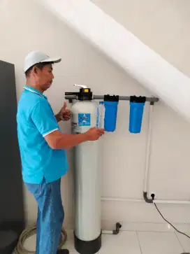 Alat filter saringan air pompa sumur bor tanah / PDAM PAM kuning keruh