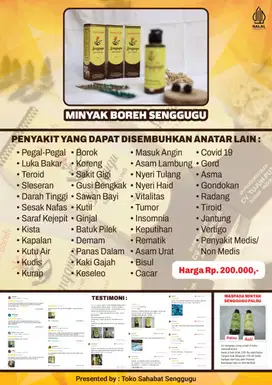 Minyak Herbal Solusi Penyembuhan