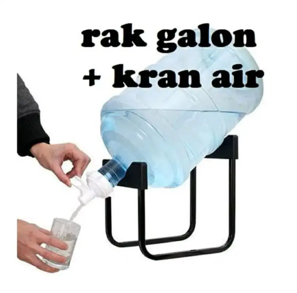 Rak galon new baru