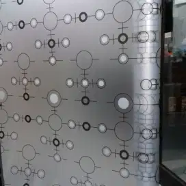 KACA FILM MOTIF UNTUK JENDELA ANTI GORES