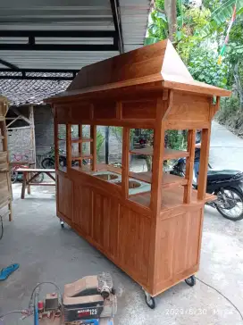 Gerobak mie ayam bakso pengiriman dari Klaten free ongkir