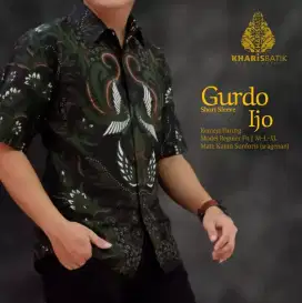 Kemeja batik solo trendy