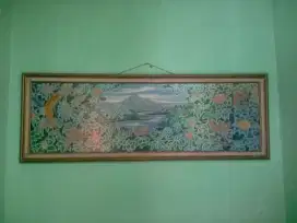 Lukisan ukuran 150 cm x 55 cm