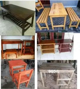 Meja alamari kursi