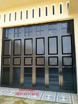 Pintu baja sleding