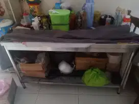meja stainless merk nayati