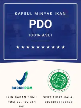 MINYAK IKAN ASLI PDO