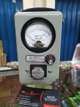 WattMeter Watt Meter Power BIRD THRULINE 4410A 9605 100W 100 Watt USA