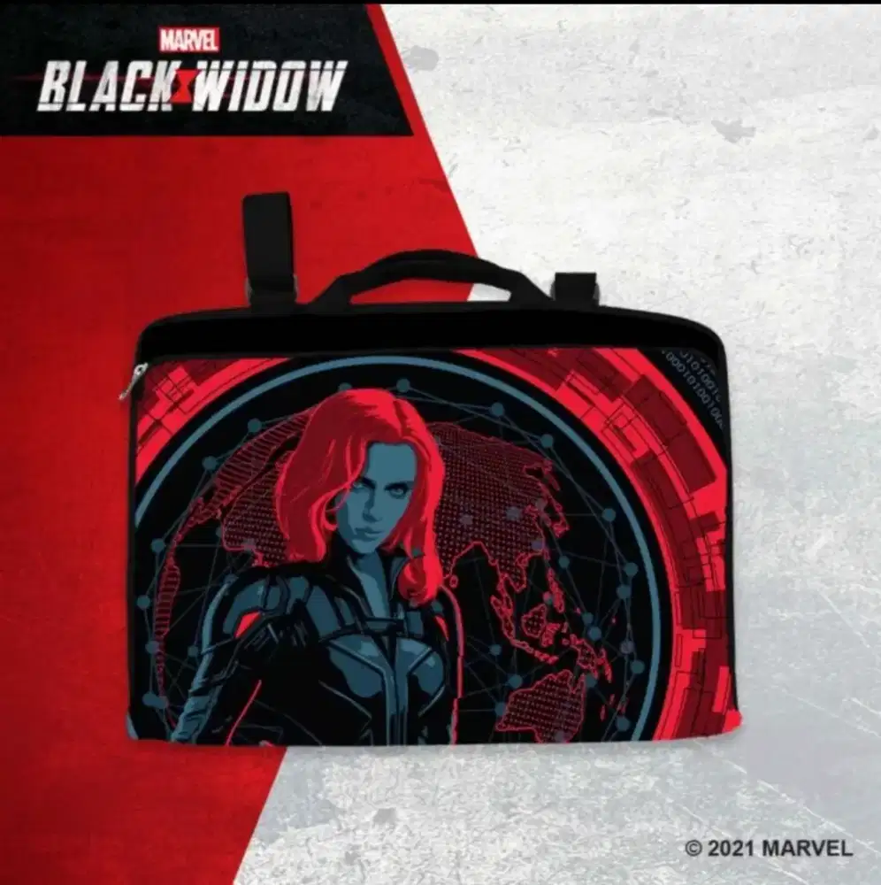 READY STOCK TAS LAPTOP 14-16 inch BLACK WIDOW BANDUNG KOTA