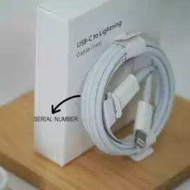 Kabel Data iPhone 12 Original Bergaransi