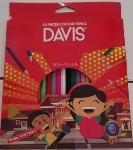 Pensil Warna Davis 24 Warna