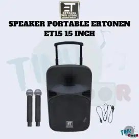 Speaker portable wireless Bluetooth Ertonen ET15 15 inch Original