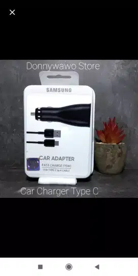 Car Charger Samsung Mobil Type C Fast Charging 15W S21 A71 A51 A31