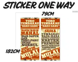 Specialis Stiker Cutting print outdoor indoor