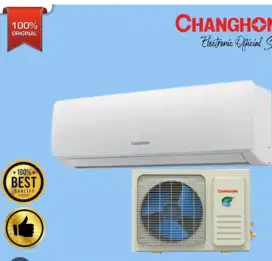 Jual ac changhong 1/2pk cash Terima tukar tambah