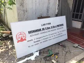 Papan nama murah sekali