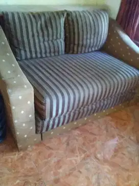 Sofa bed kain bisa untuk tidur dan duduk santai