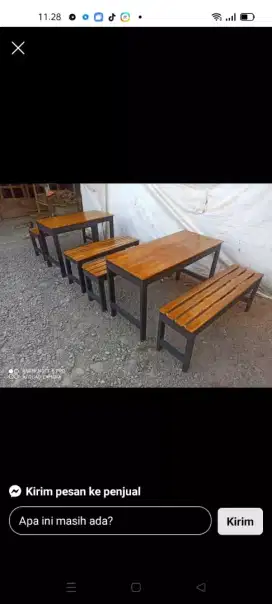 Murah meja warkop cafe