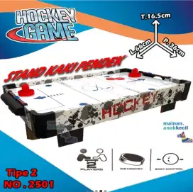 MAINAN ANAK MEJA KAYU HOCKEY GAME Tanpa Stand