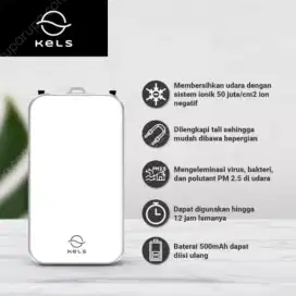 Kels 1 M Alexy Air Purifier Personal Cadr 1 M3/jam - Putih