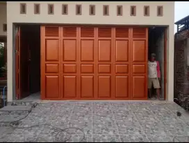 Pintu lipat garasi oke