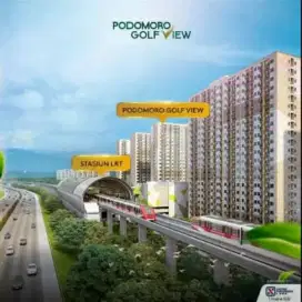 Dijual Apartemen Podomoro Golf View tipe studio semi furnish