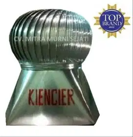 Turbin Ventilator merk KIENCIER Dia. 75 cm / 30 Aluminium