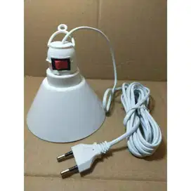 Fitting Lampu Gantung Saklar Topi Kabel 4 Meter Tofuda 4Meter 4m 4 m