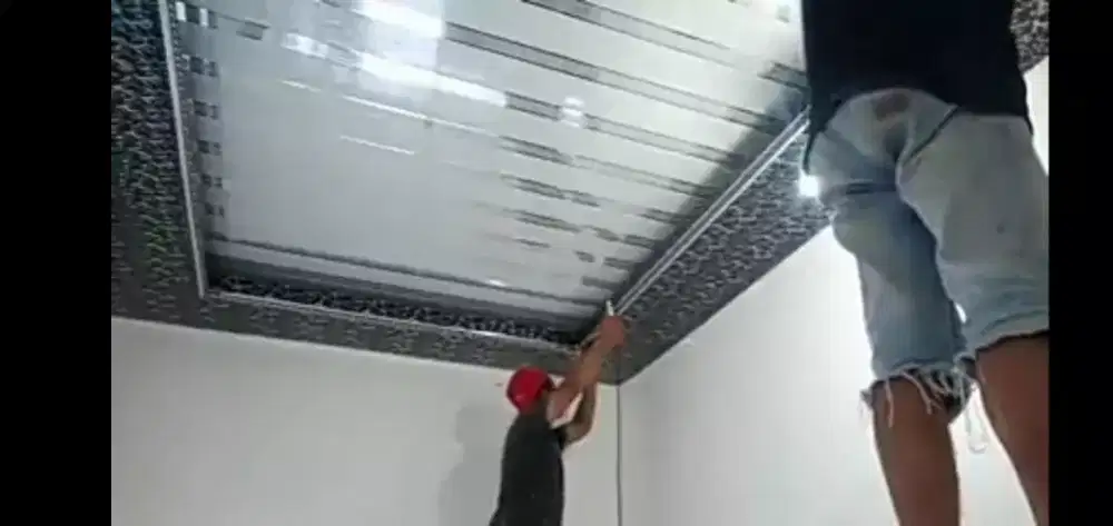 Pasang Plafon PVC