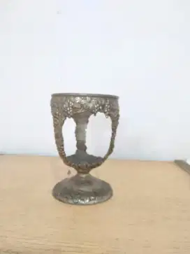Tempat hiasan kuno jadul langka karya seni