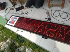 Running Text Display Jadwal Sholat Digital