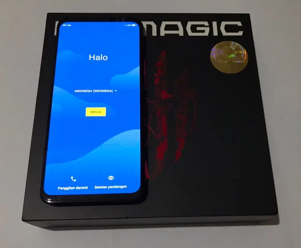 Redmagic 6  5G 12/128gb resmi seken normal