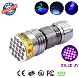 Senter UV 395nm 21 led