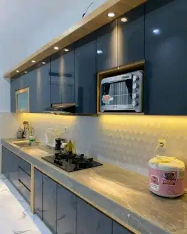 Kitchen set bahan kayu dan hpl