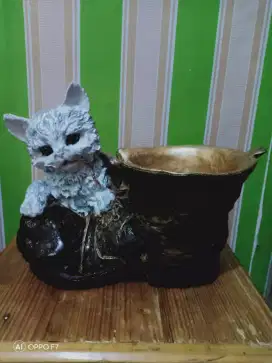 Vas Unik Kucing ( Tempat Permen)