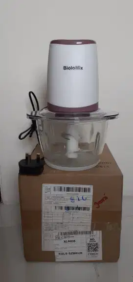 Chopper Biolomix blender daging, buah, sayur