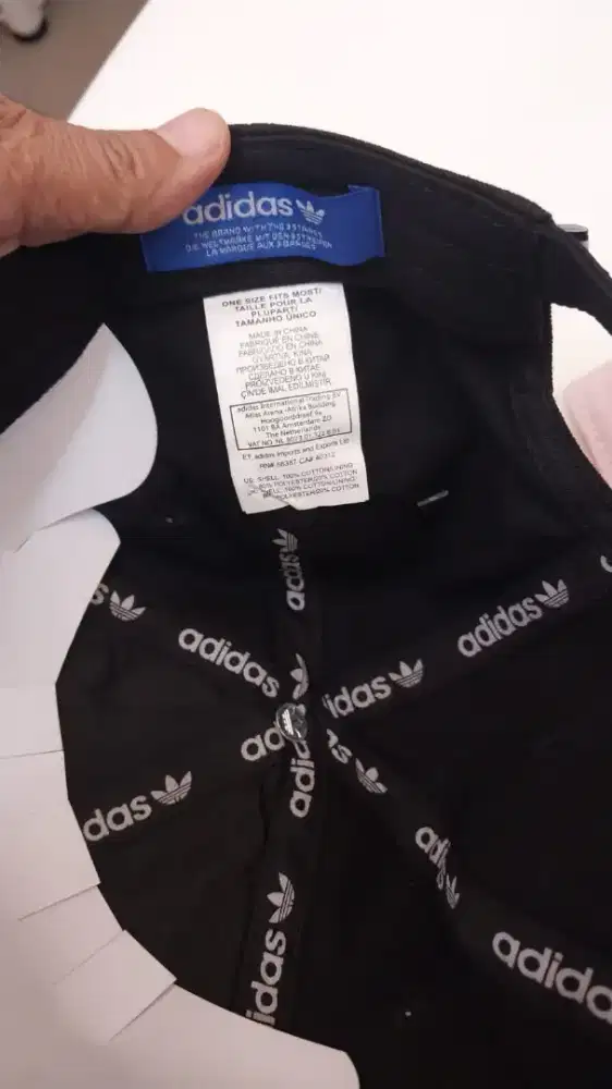 Topi Adidas Big Logo Bordir Original