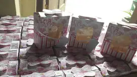 Souvenir mangkok kemas box