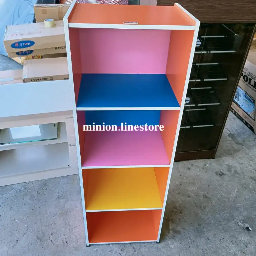 Rak Buku Activ / Rak serbaguna