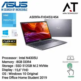 Asus A509FA Newsegel Ram 4 GB SSD 512 Gb Garansi Resmi 1 Th bisa TT