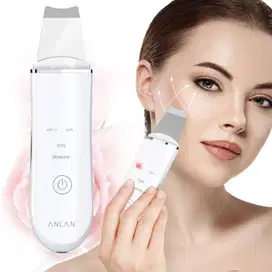 Pembersih Wajah Elektrik Ultrasonic Scrubber Ion Acne Ultra Sonic